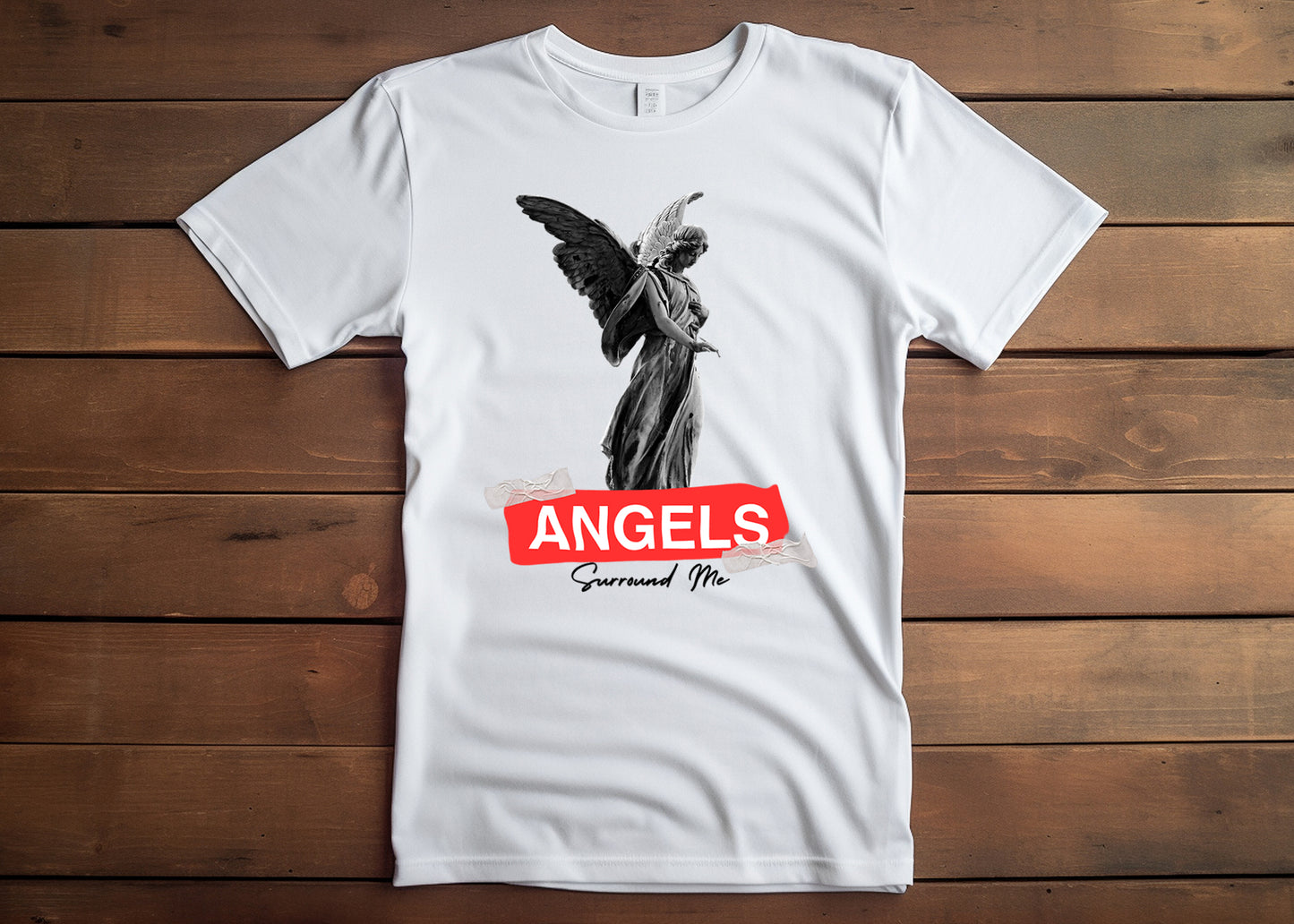 Angels Surround Me tee